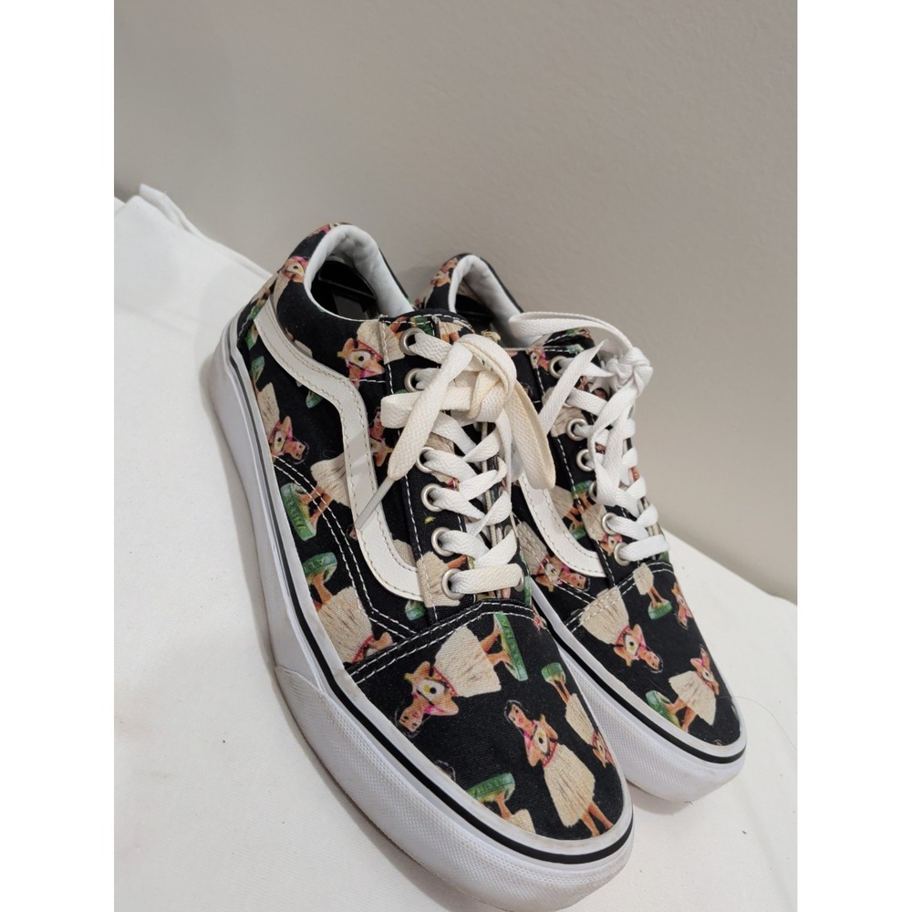 Vans Digi Hula Old Skool Shoes Aloha Doll Hawaii Mens 7 Women 8.5 Low Top